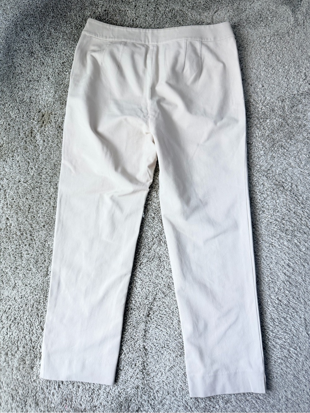 St John Emma Cream Dress Pants - Picture 2 of 7